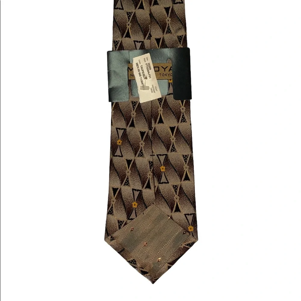 🆕 MUROYA New York Tokyo Mens Tie with Handkerchief